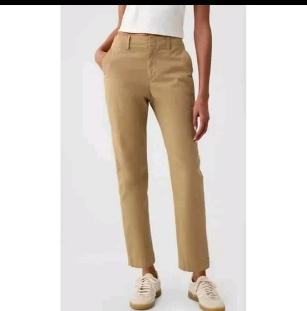 Gap Women’s Slim Ankle Pant - Tan - 4